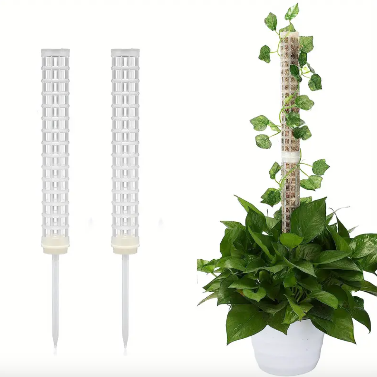 Grow Mesh Stakes - Stackable Moss Pole (2 Pack)